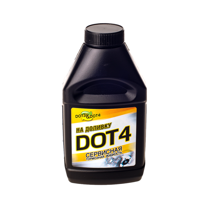  Тормозная жидкость DOT-4 0,250 кг