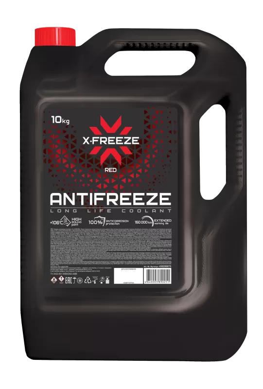 Антифриз X-FREEZE red 10кг