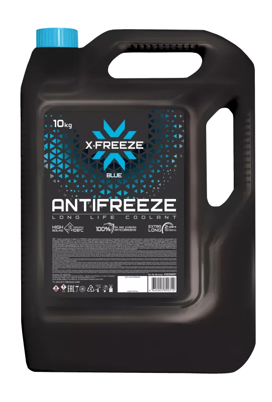 Антифриз X-FREEZE blue 10кг