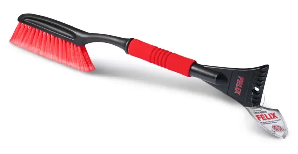 Щетка Felix для снега со скребком и поролон.ручкой