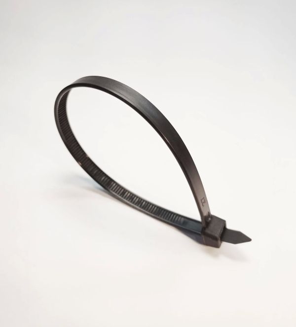 Хомут-стяжка ленточная 2,5х100 черный (100 шт.)