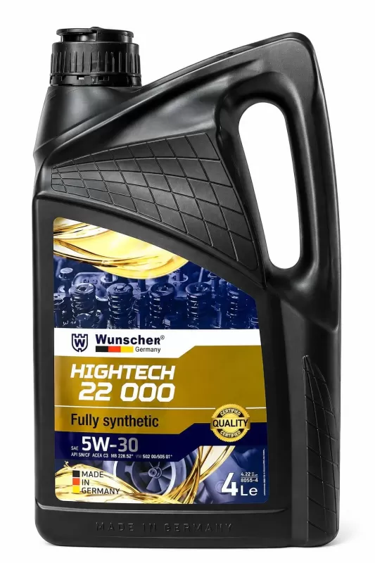 Wunscher Hightech 5W-30 C3 (DS) 4л (8055-4)
