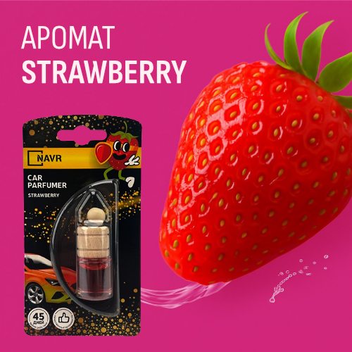 Освежитель воздуха NAVR серии "IDEAL" Клубника 5 мл