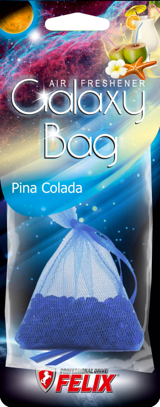 Ароматизатор в меш. Galaxy bag (Пина колада)