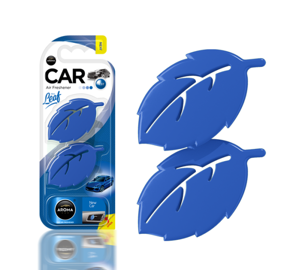 Освежитель воздуха Aroma Car Leaf 3D Mini New Car