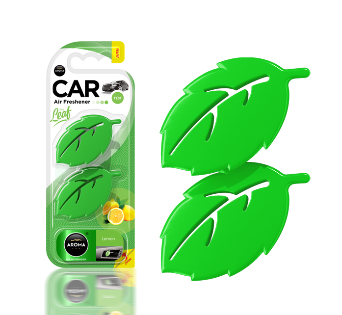 Освежитель воздуха Aroma Car Leaf 3D Mini Lemon