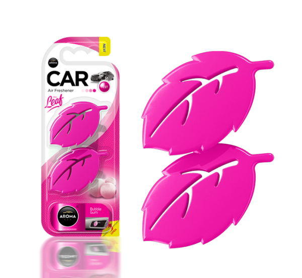 Освежитель воздуха Aroma Car Leaf 3D Mini Bubble Gum