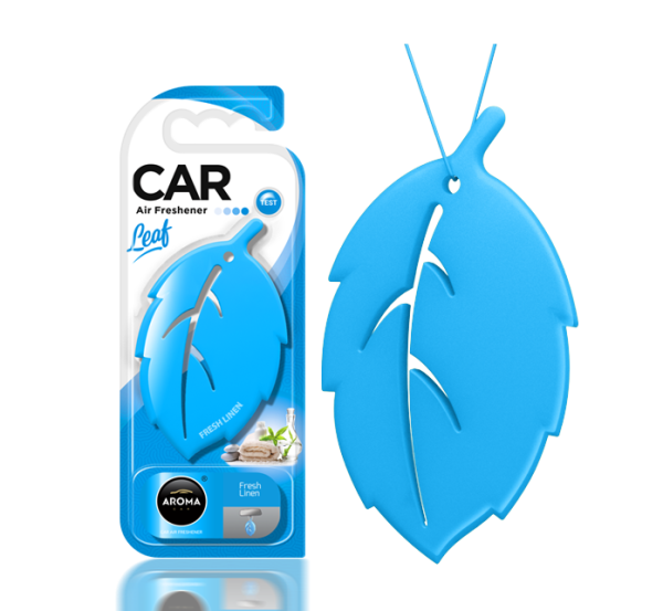 Освежитель воздуха Aroma Car Leaf 3D Fresh Linen