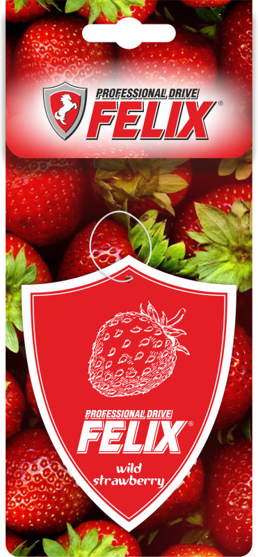 Ароматизатор бумаж. FELIX Ароматная клубника