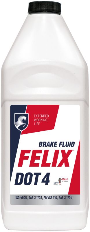 Тормозная жидкость FELIX DOT-4 0,910кг