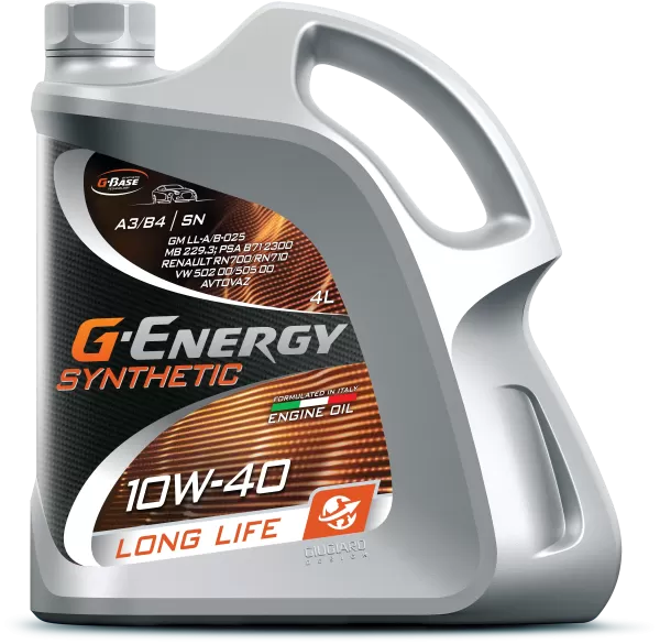 G-Energy Synthetic Long Life 10W-40 4 л
