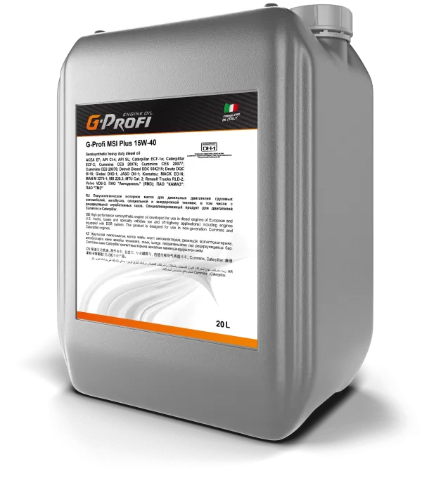 G-Profi MSI Plus 15W-40 RUS 20л