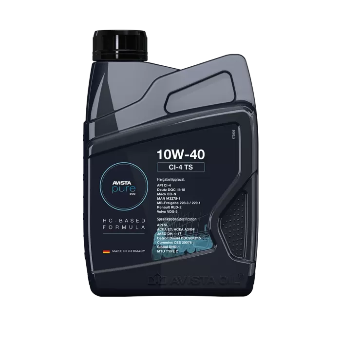 Avista Pure Evo CI-4 TS 10W-40 1л