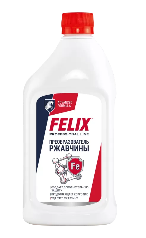 Преобразователь ржавчины FELIX, п/э флакон 500мл