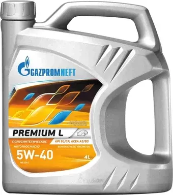 Gazpromneft Premium L 5W-40 4л (2389907661)