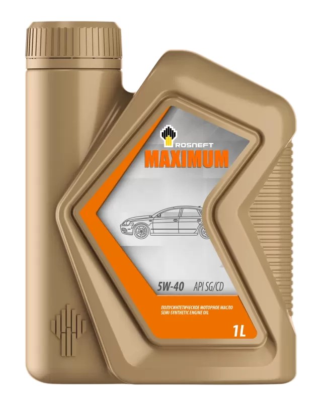 Rosneft Maximum 5W-40 1 л