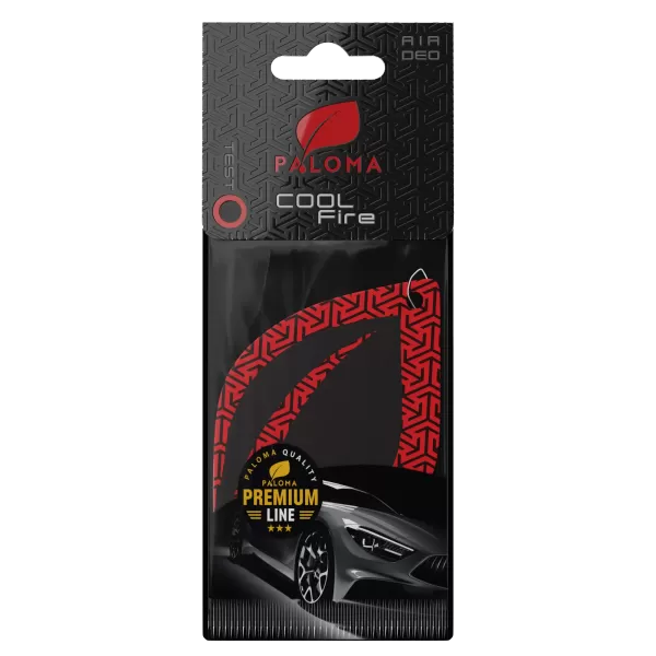 Ароматизатор Paloma Premium Paper Airfreshener COOL FIRE