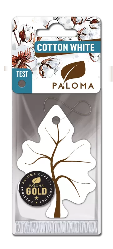 Ароматизатор Paloma Gold Airfreshener COTTON WHITE