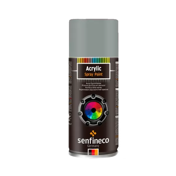 4502 Kраска для распыления цинк SENFINECO Galvanizing Zinc Spray 450мл