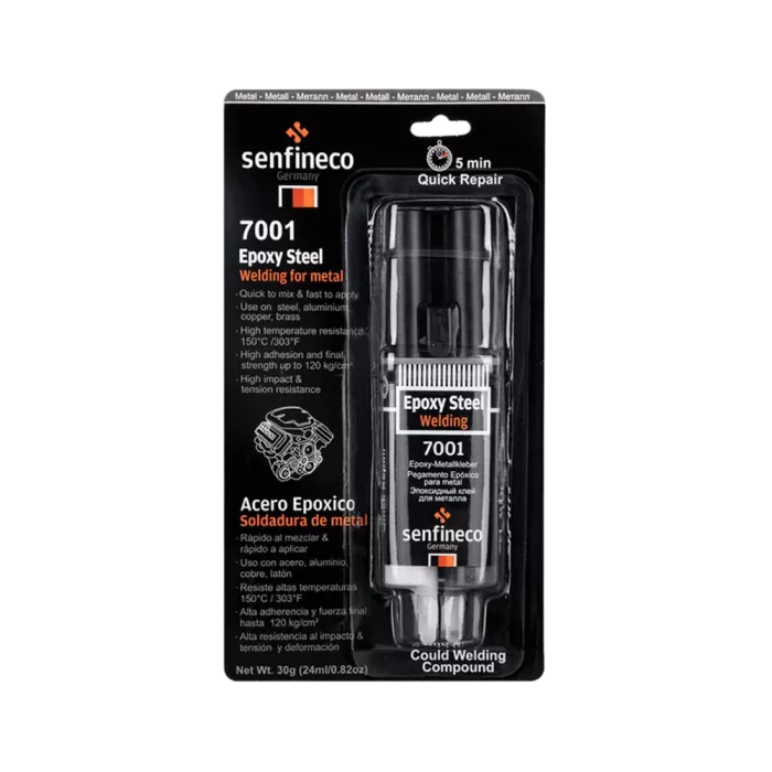 7001 Эпоксидный клей для металла Senfineco Epoxy Steel Welding 30г