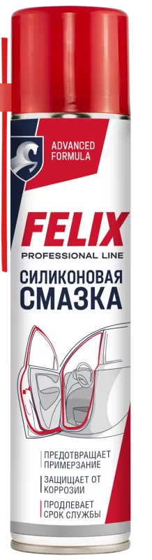 Силиконовая смазка FELIX в аэроз. уп. 400мл