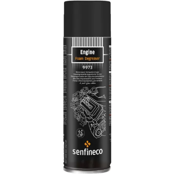 9973 Пенный обезжириватель двигателя SENFINECO Engine Foam Degreaser 500 мл
