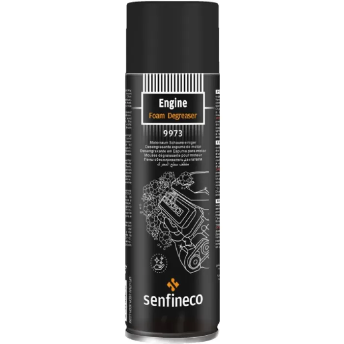 9973 Пенный обезжириватель двигателя SENFINECO Engine Foam Degreaser 500 мл