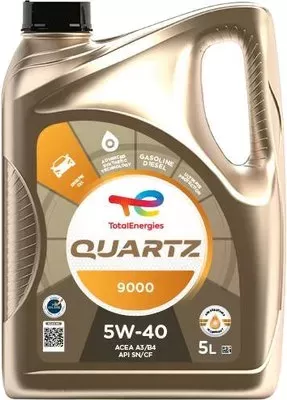 TOTAL QUARTZ 9000 5W40 5л (229721)