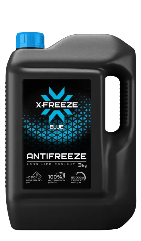 Антифриз X-FREEZE blue 3кг