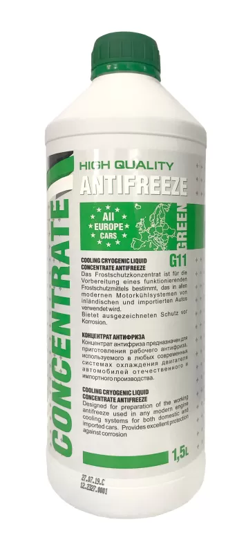 Антифриз FELIX PROLONGER G11 -40 концентрат (зеленый) 1,5 л