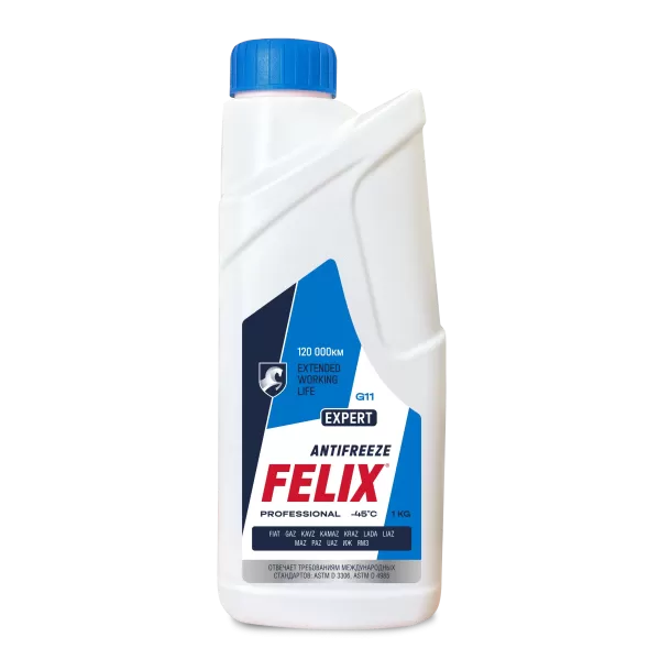 Антифриз FELIX EXPERT (синий) 1кг