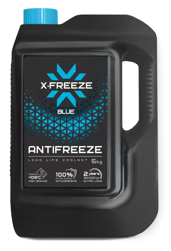 Антифриз X-FREEZE blue 5кг