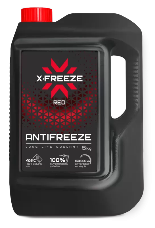 Антифриз X-FREEZE red 5кг