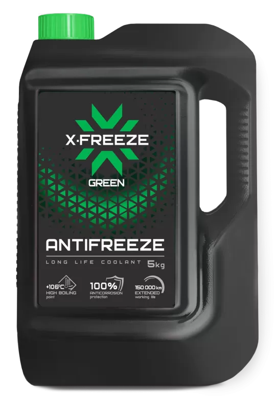 Антифриз X-FREEZE green 5кг