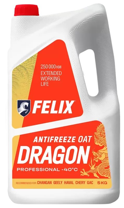 Антифриз FELIX Dragon -40 5кг