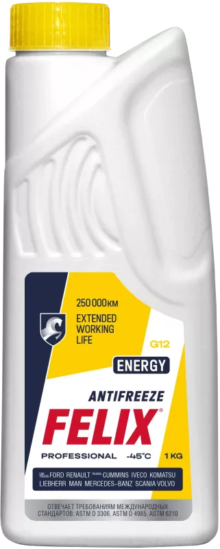 Антифриз FELIX ENERGY (желтый) 1кг
