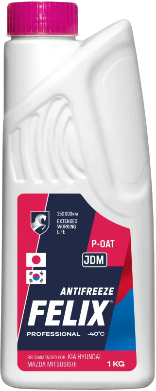 Антифриз FELIX JDM Pink -40 1кг