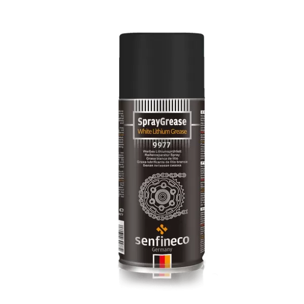 9977 Белая литиевая смазка SENFINECO Spray Grease White lithium grease 450 мл