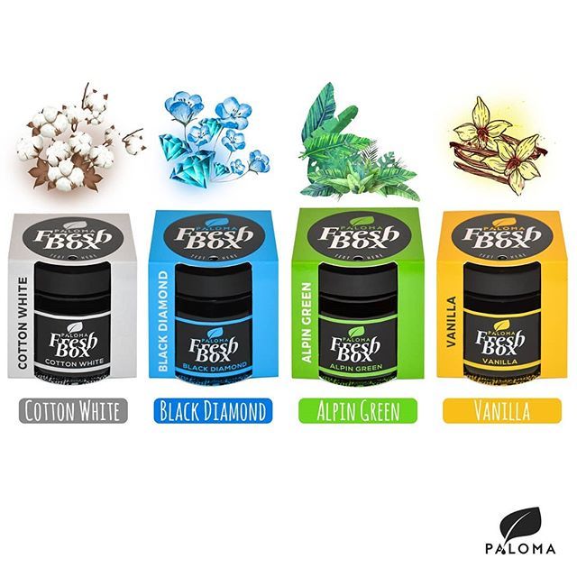 Ароматизатор Paloma Fresh Box COTTON WHITE
