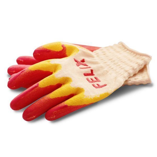 Перчатки с двойным латексным покрытием FELIX, 1 пара