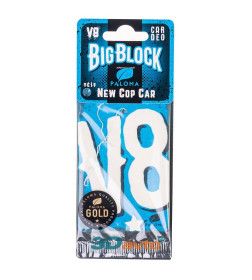 Ароматизатор Paloma Gold Airfreshener V8 Airfreshener NEW COP CAR