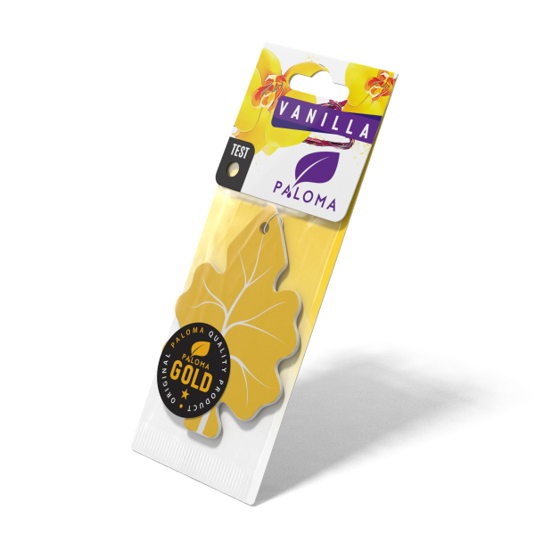 Ароматизатор Paloma Gold Airfreshener VANILIA