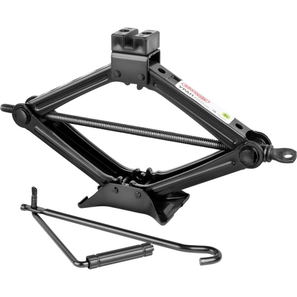 Домкрат механ ромбический 2т h 105-397мм УРАЛ SKYWAY с резиновой опорной частью, в чехле