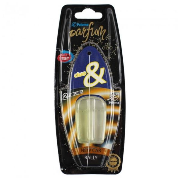 Ароматизатор Paloma Duo Airfreshener RALLY&NEW CAR
